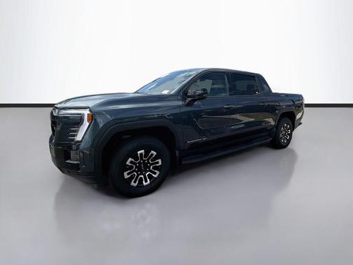 Deep Ocean Metallic 2026 GMC Sierra EV Standard Range Elevation