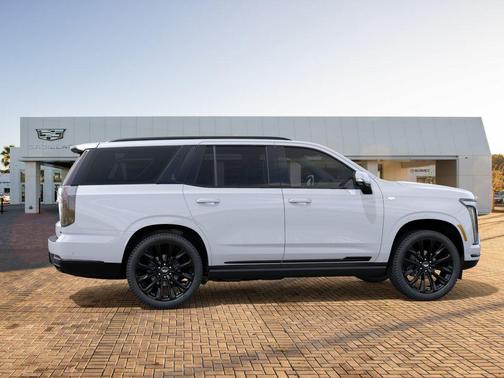 Vibrant White Tricoat 2026 Cadillac Escalade Sport Platinum