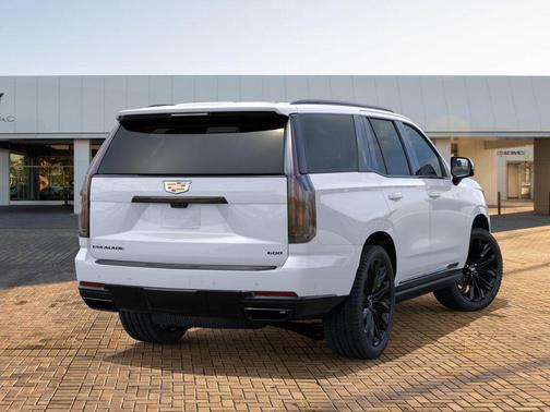 Vibrant White Tricoat 2026 Cadillac Escalade Sport Platinum