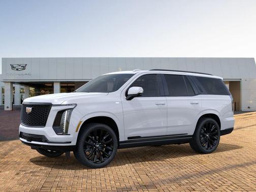 Vibrant White Tricoat 2026 Cadillac Escalade Sport Platinum