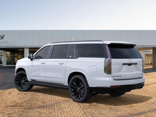 Vibrant White Tricoat 2026 Cadillac Escalade ESV Sport Platinum