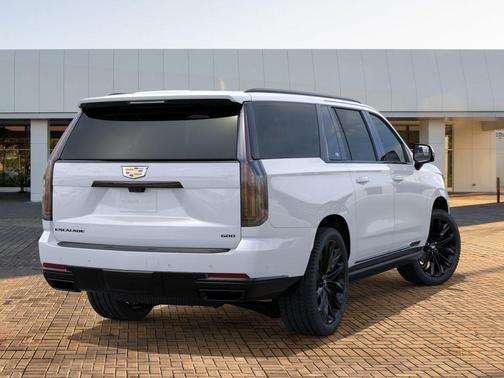Vibrant White Tricoat 2026 Cadillac Escalade ESV Sport Platinum