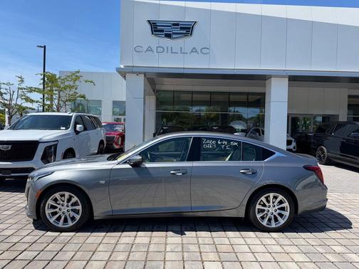 Satin Steel Metallic 2020 Cadillac CT5 Luxury RWD