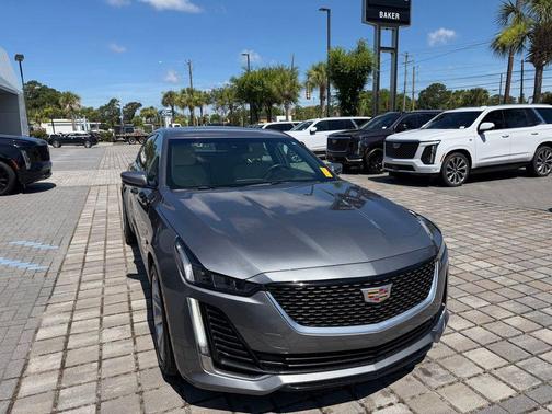 Satin Steel Metallic 2020 Cadillac CT5 Luxury RWD
