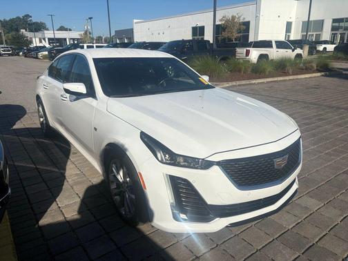 Summit White 2023 Cadillac CT5 Premium Luxury