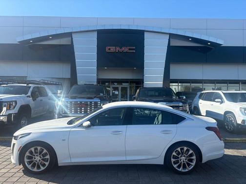 Summit White 2023 Cadillac CT5 Premium Luxury