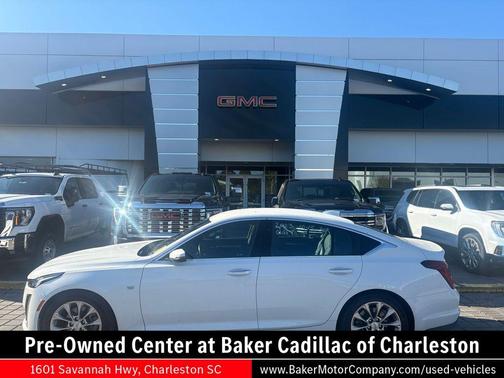 Summit White 2023 Cadillac CT5 Premium Luxury