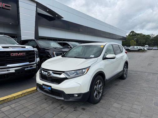 White Diamond Pearl 2018 Honda CR-V EX