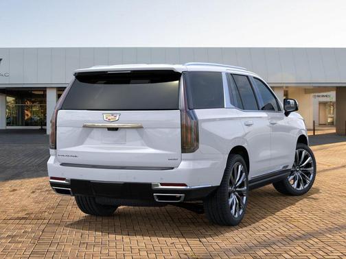 Vibrant White Tricoat 2026 Cadillac Escalade Sport Platinum