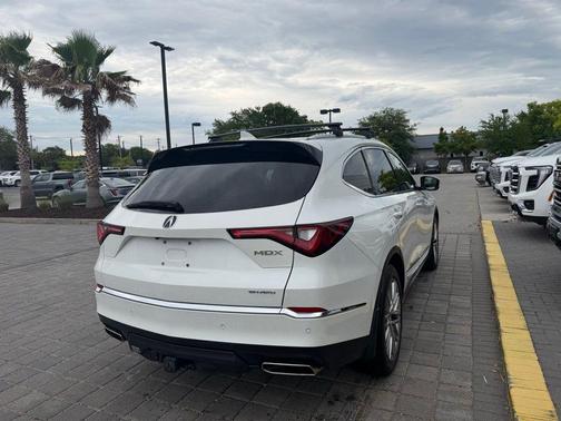 Platinum White Pearl 2022 Acura MDX Advance Package
