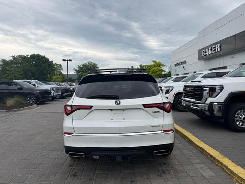 Platinum White Pearl 2022 Acura MDX Advance Package