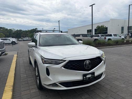Platinum White Pearl 2022 Acura MDX Advance Package