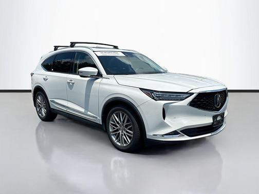 Platinum White Pearl 2022 Acura MDX Advance Package