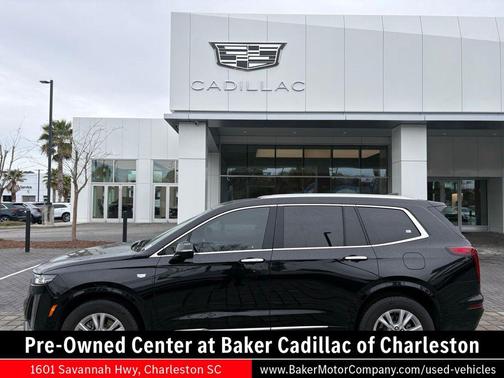 Stellar Black Metallic 2024 Cadillac XT6 Luxury FWD