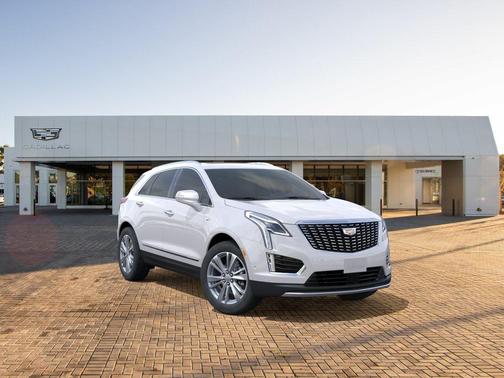 Crystal White Tricoat 2026 Cadillac XT5 Premium Luxury