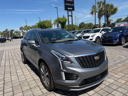 Satin Steel Metallic 2020 Cadillac XT5 Premium Luxury