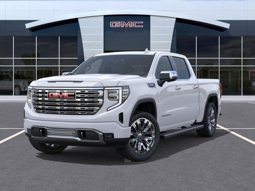 Glacier White Tricoat 2026 GMC Sierra 1500 Denali