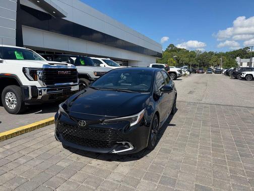 Midnight Black Metallic 2024 Toyota Corolla XSE