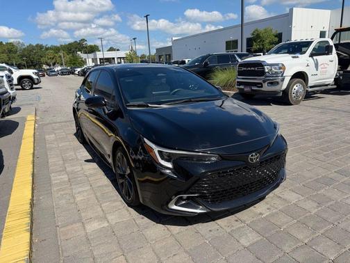 Midnight Black Metallic 2024 Toyota Corolla XSE