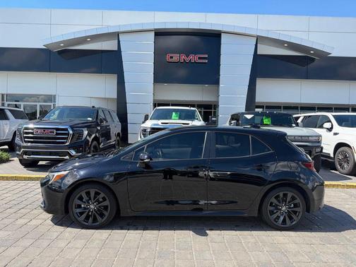 Midnight Black Metallic 2024 Toyota Corolla XSE