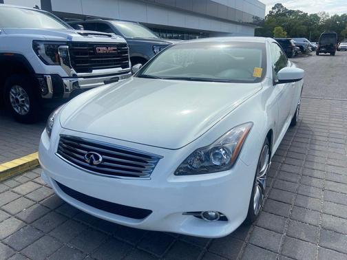 Moonlight White 2013 INFINITI G37 Base
