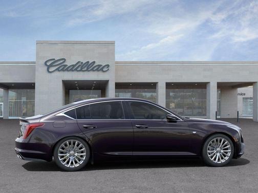 Midnight Sky Metallic 2025 Cadillac CT5 Premium Luxury