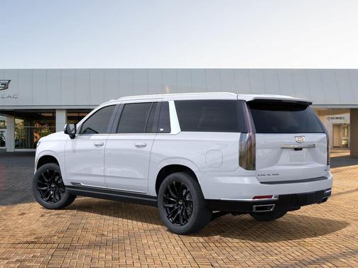 Vibrant White Tricoat 2026 Cadillac Escalade ESV Luxury