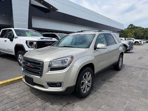 Champagne Silver Metallic 2013 GMC Acadia SLT-1