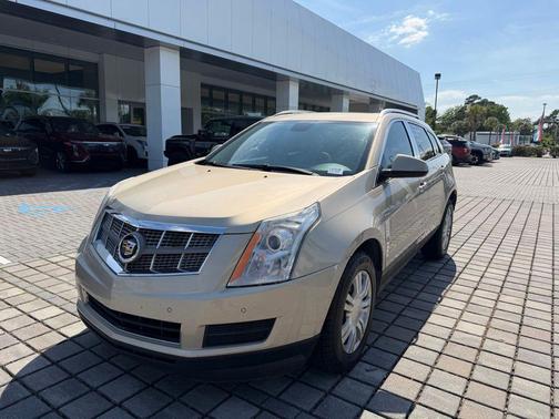 Gold Mist Metallic 2012 Cadillac SRX Luxury Collection
