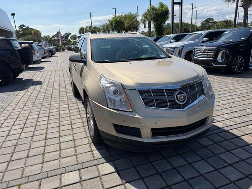 Gold Mist Metallic 2012 Cadillac SRX Luxury Collection