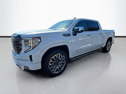 Glacier White Tricoat 2026 GMC Sierra 1500 Denali Ultimate