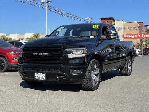 2019 RAM 1500 Laramie Quad Cab 4x4 64' Box