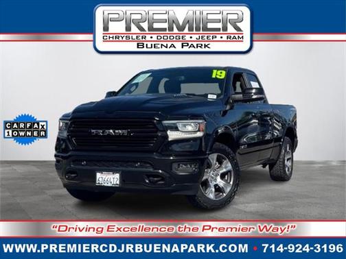 2019 RAM 1500 Laramie Quad Cab 4x4 64' Box