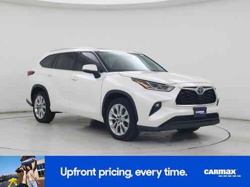 White 2020 Toyota Highlander Limited