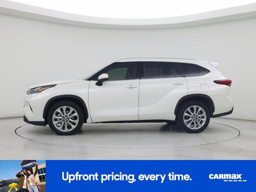 White 2020 Toyota Highlander Limited