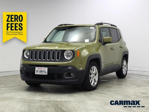 Green 2015 Jeep Renegade Latitude