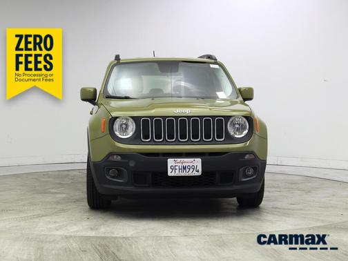 Green 2015 Jeep Renegade Latitude