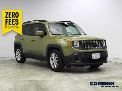 Green 2015 Jeep Renegade Latitude