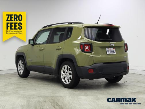 Green 2015 Jeep Renegade Latitude