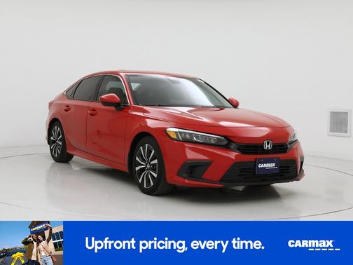 Red 2022 Honda Civic EX