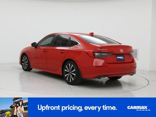 Red 2022 Honda Civic EX