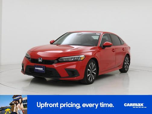 Red 2022 Honda Civic EX