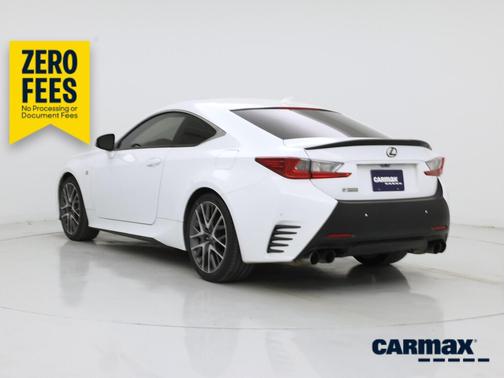White 2017 Lexus RC 350 F-Sport