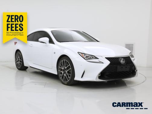 White 2017 Lexus RC 350 F-Sport