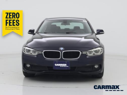 Blue 2016 BMW 320 I