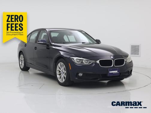 Blue 2016 BMW 320 I