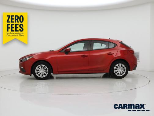 Burgundy 2016 Mazda Mazda3 I Sport