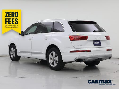 White 2019 Audi Q7 Premium Plus