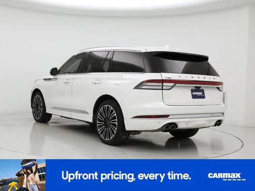 White 2022 Lincoln Aviator Black Label
