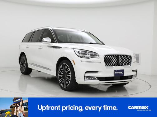 White 2022 Lincoln Aviator Black Label